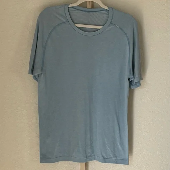 Lululemon Peroxide Breeze Blue Metal Vent Tech SS 2.0 Shirt – Men’s Size M - Picture 4 of 9